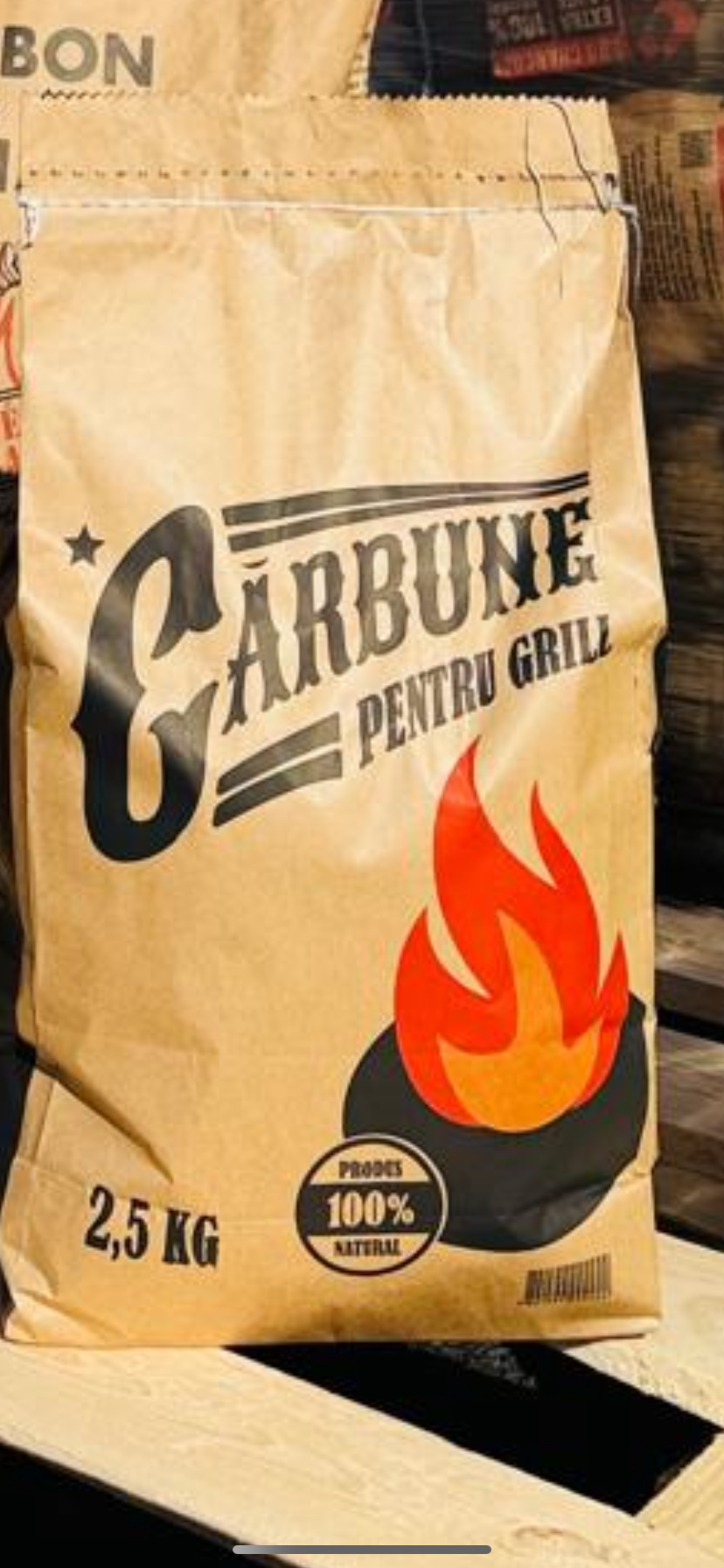 Premium Holzkohle für Grill und BBQ Körnung 15–80 mm – Staubanteil max. 5 %